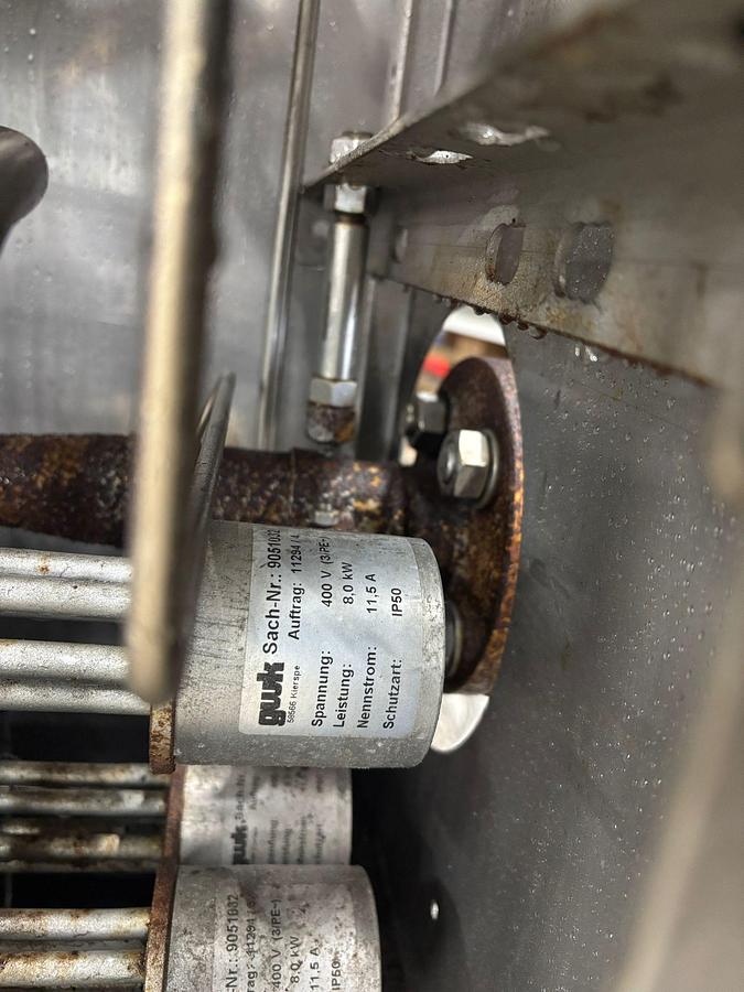 Gebruikt 2010 Glass Wok 300 met stoomregelaar