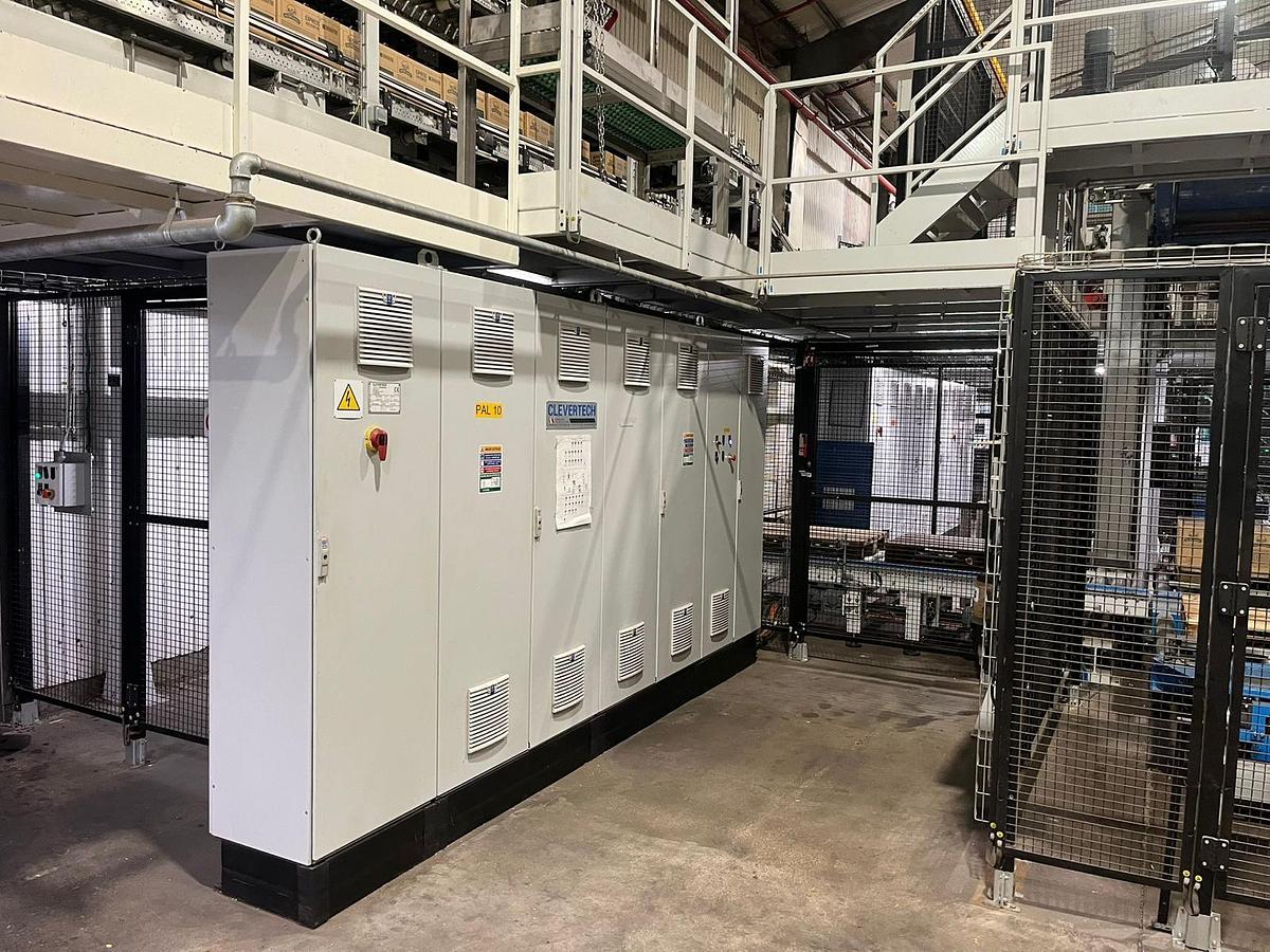 Gebruikt 2019 Clevertech Complete lijn Palletiser, type  AC422 HS1