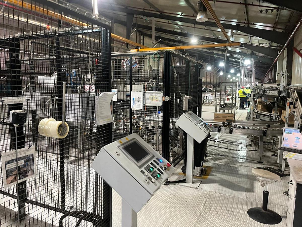 Gebruikt 2019 Clevertech Complete lijn Palletiser, type  AC422 HS1