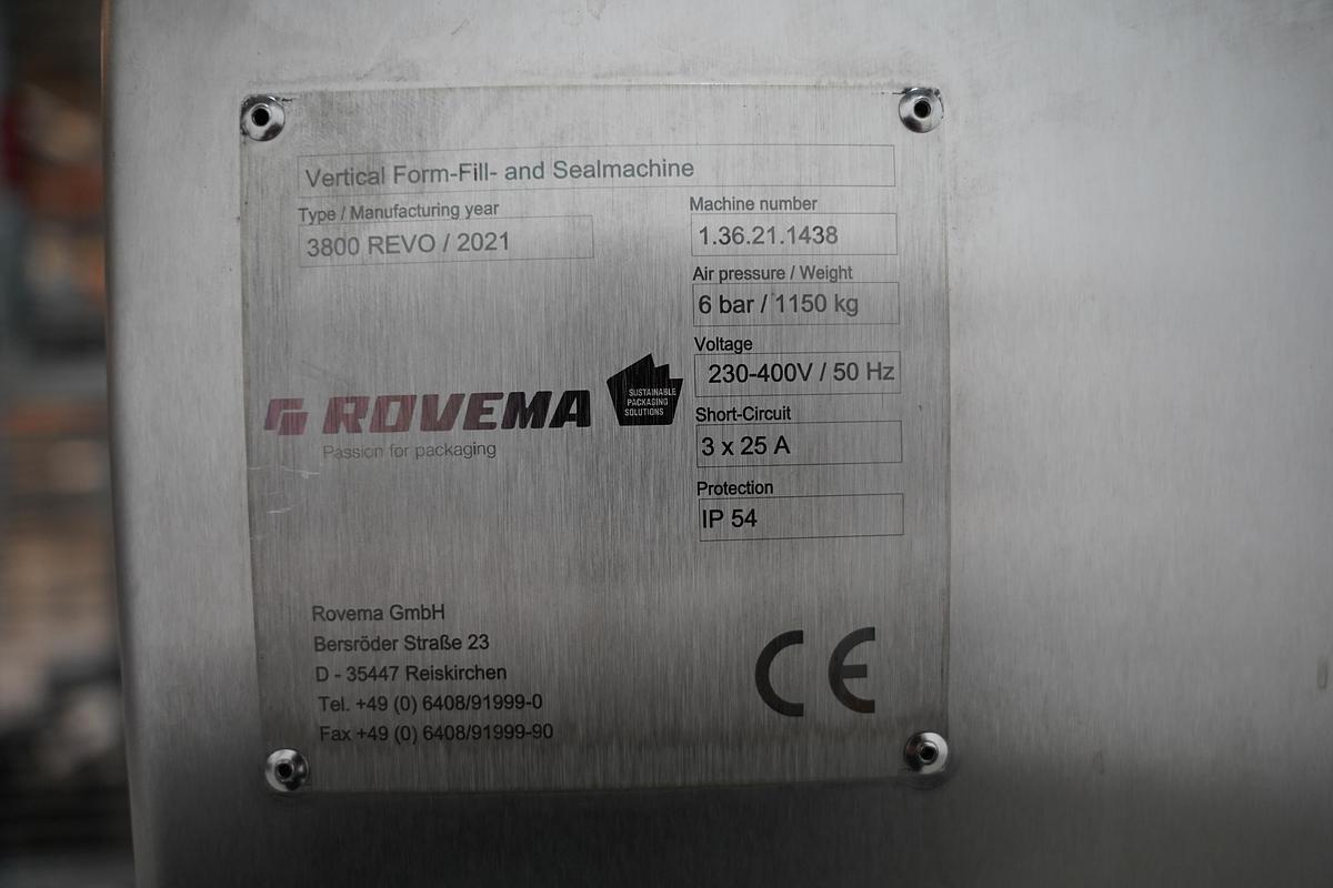 Gebruikt 2021 Inno-tech Verticale verpak en sealmachine 3800 REVO