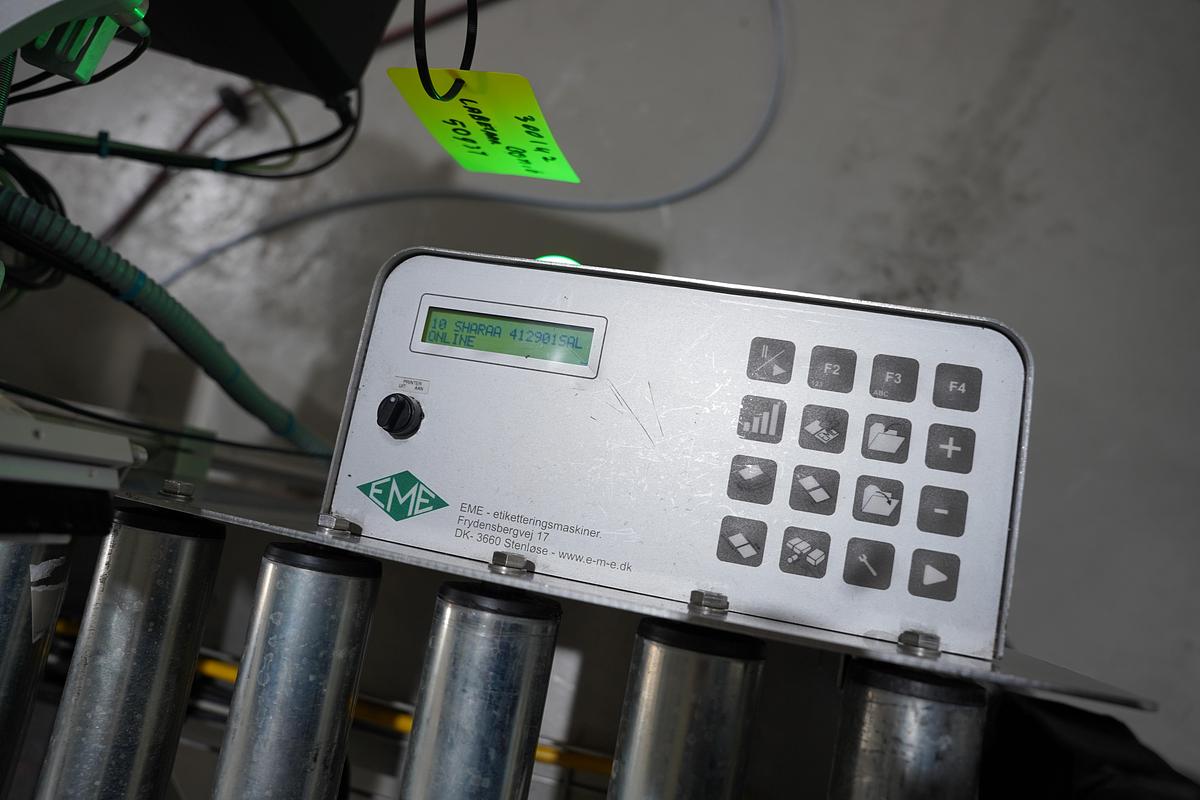 Gebruikt EME etiketeermachine met printer