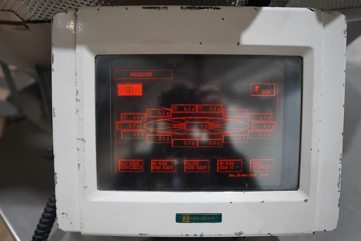 Gebruikt 1999 Ishida Multihead weger, CCW-RZ-214W-S/60-WP