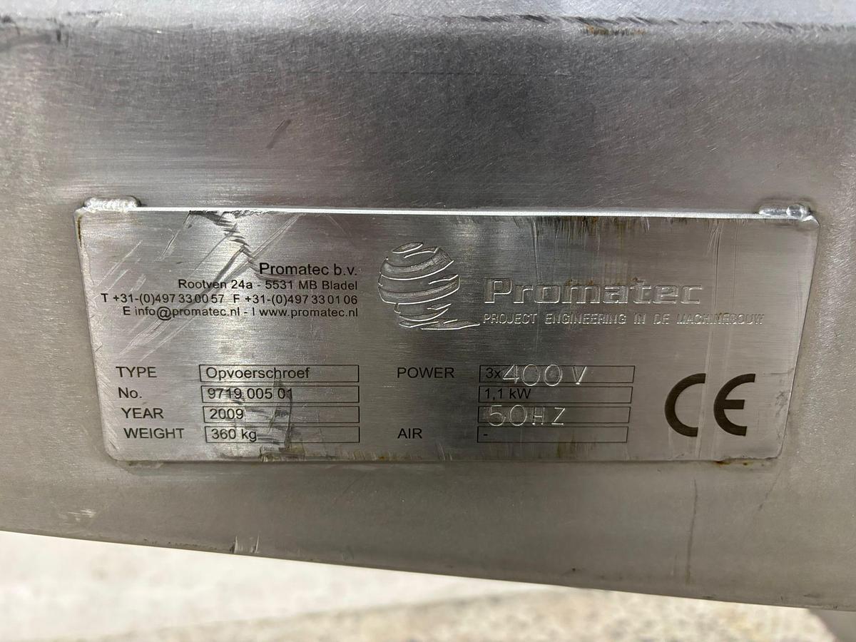 Gebruikt 2009 Promatech B.V. Opvoerschroef