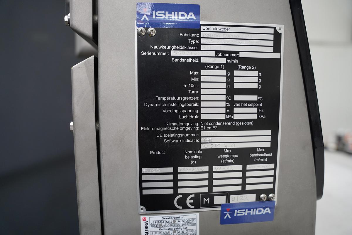 Gebruikt 2022 Ishida Checkweger, DACS-G-S060-46WP-M-H