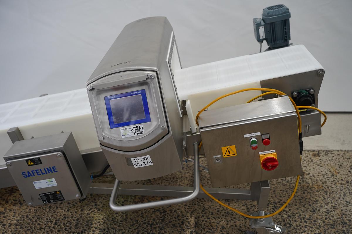 Gebruikt Mettler Toledo Metaal detector -opvoerband, V4-RAD