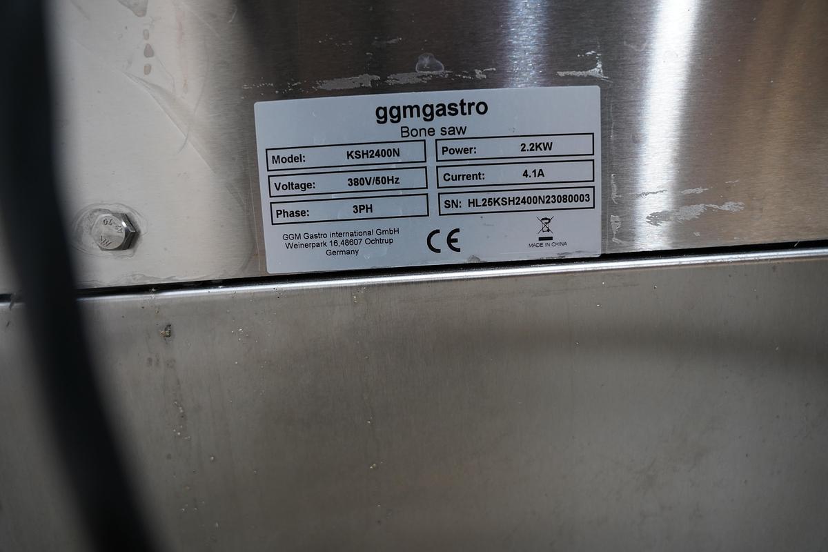 Gebruikt GGMGastro Bone saw, KSH2400N
