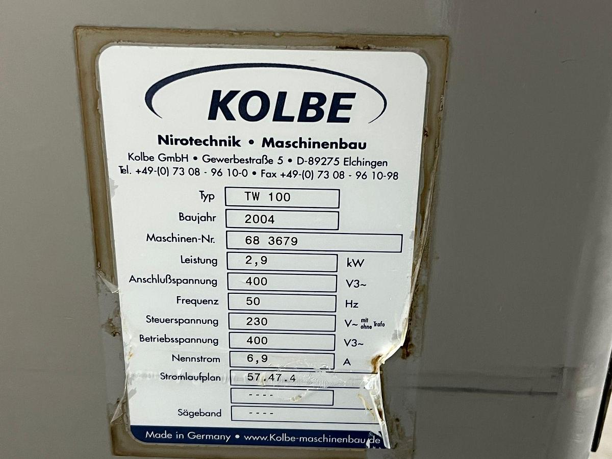 Used 2004 Kolbe Vleesmolen, TW100
