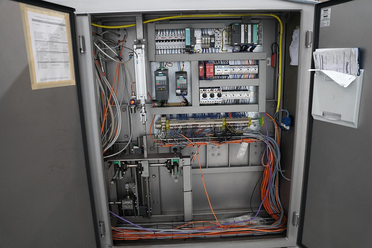 Gebruikt 2006 Groba Kaas ontfoliemachine, type TB454,L-200