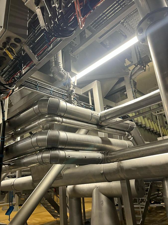 Used Complete sorteerlijn voor productie van French Fries