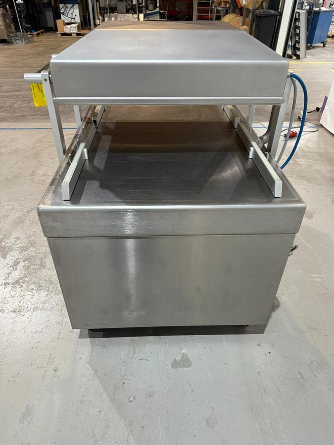 Gebruikt 2009 de Leede Vacuümmachine met dubbele kamer, type:650