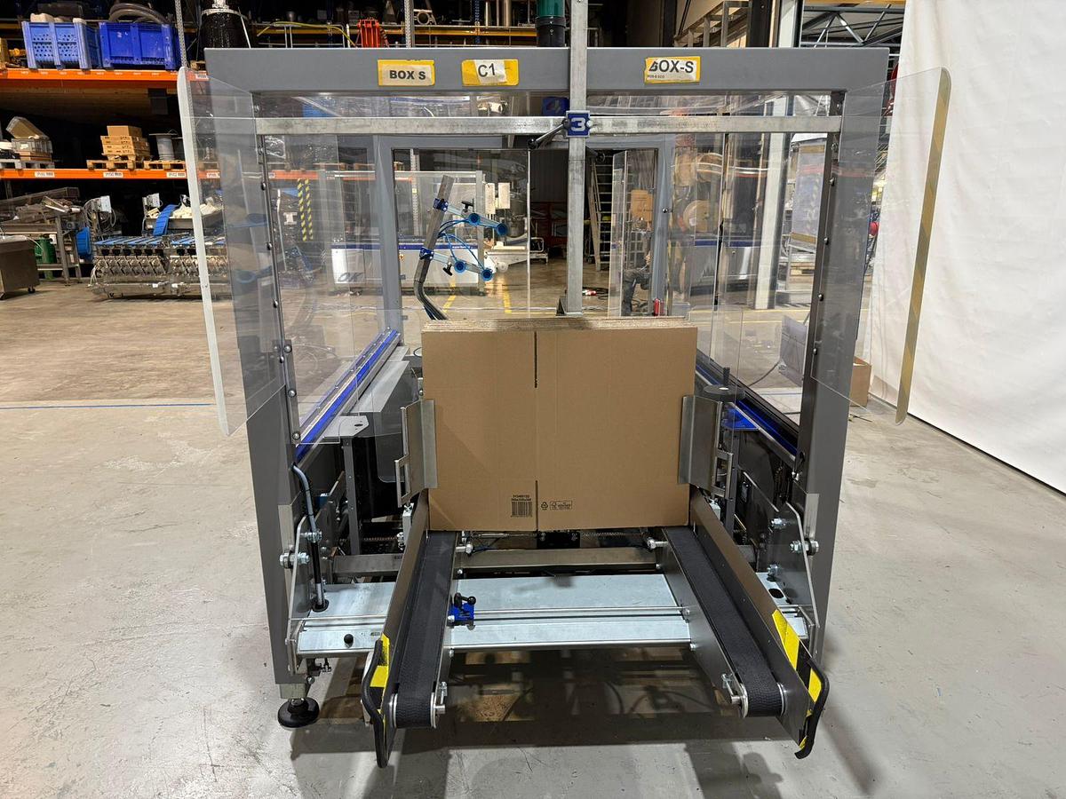 Gebruikt 2010 OK Packaging Systems B.V. Superformer-1 dozenmachine met tape