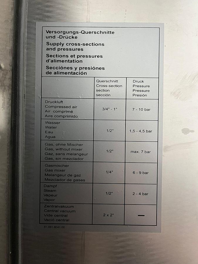 Gebruikt 2008 Multivac Dieptrekverpakkingsmachine R245