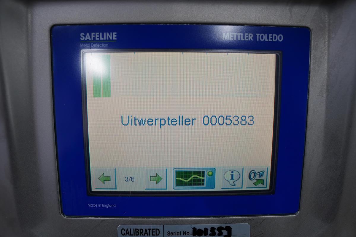 Gebruikt Mettler Toledo Metaal detector -opvoerband, V4-RAD