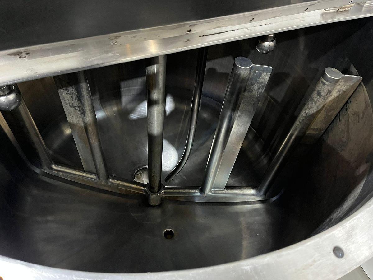 Gebruikt DIESSEL RVS Menger/tank met roerwerk