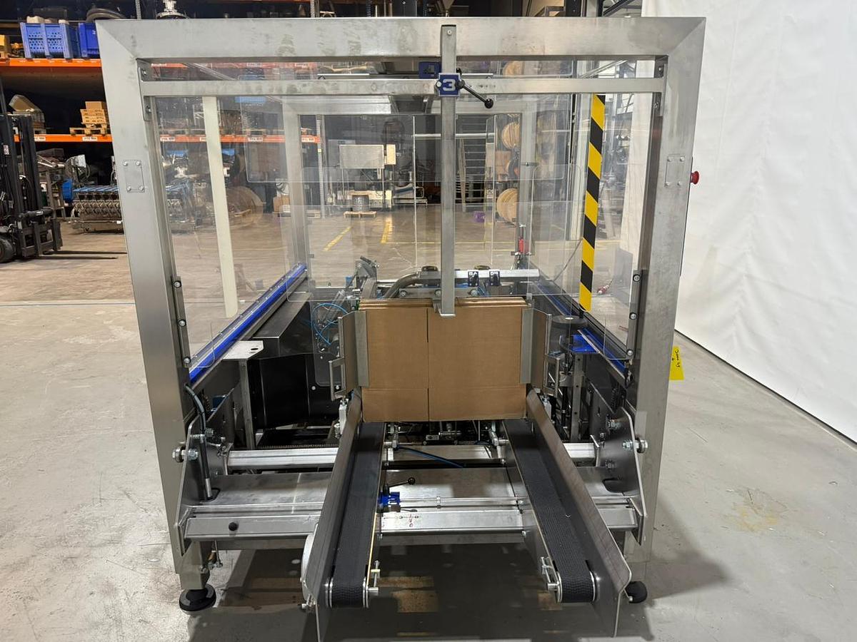 Gebruikt 2016 OK Packaging Systems B.V. Superformer dozenmachine met tape