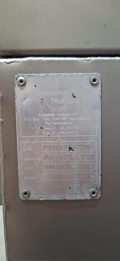 Gebruikt 2002 Systemate Numafa Krattenwasser 19.50.015.400