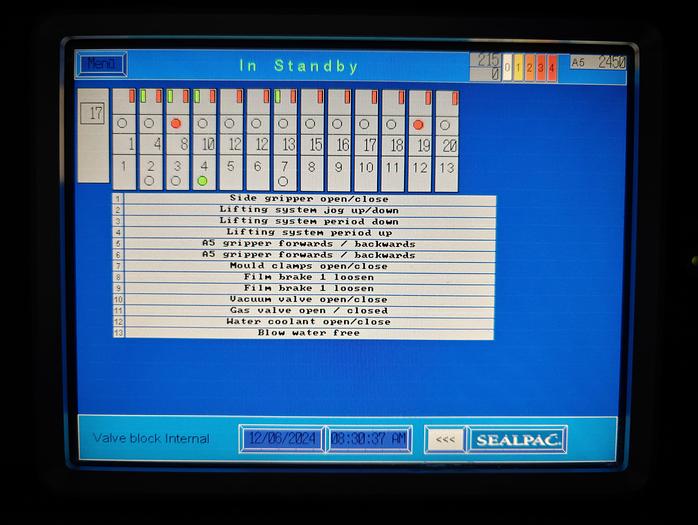 Used 2012 Sealpac Traysealer A5