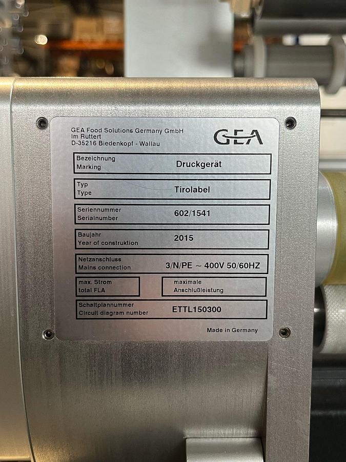 Used 2015 GEA PowerPak RT-0000004033-00