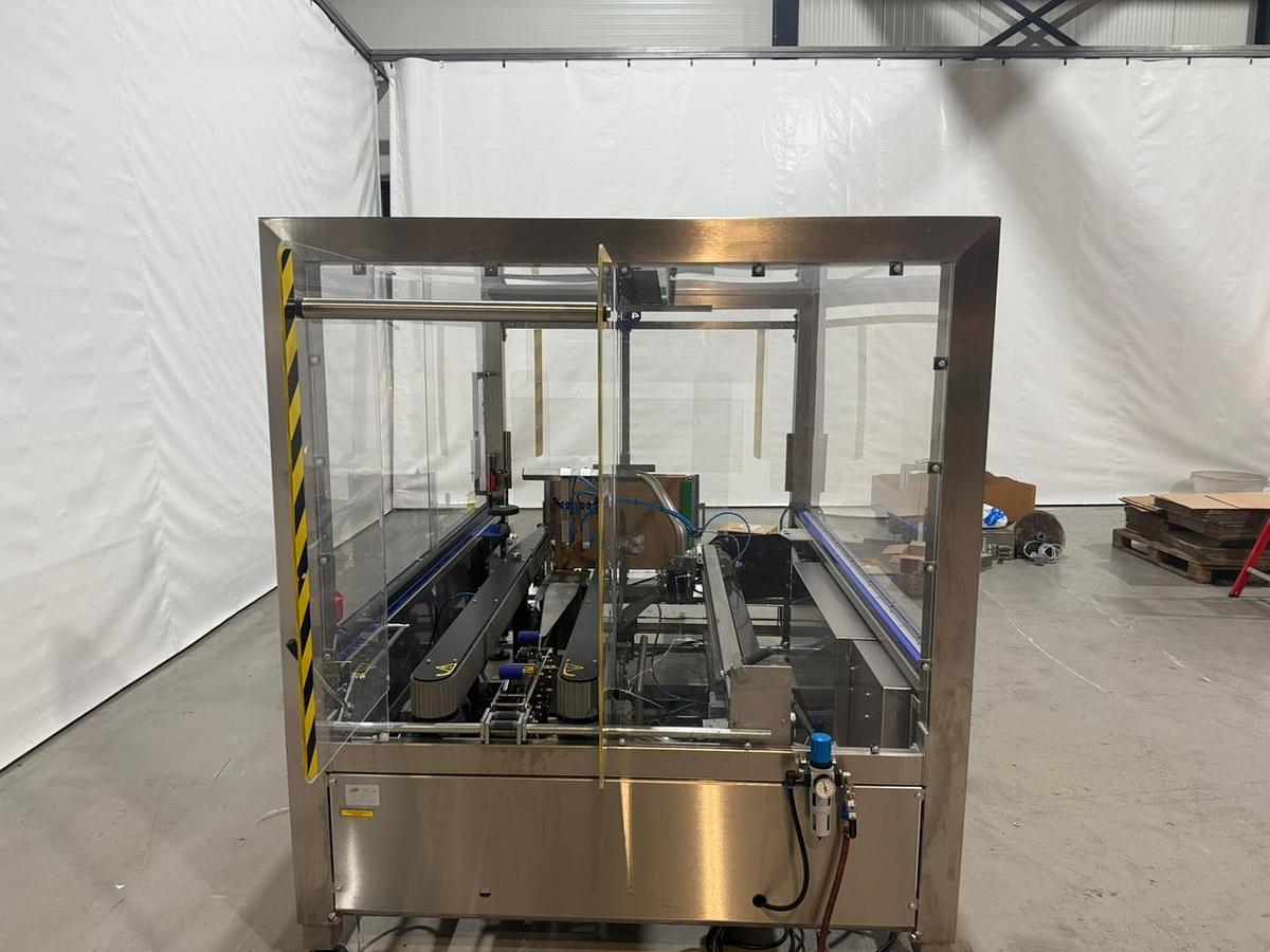 Gebruikt 2016 OK Packaging Systems B.V. Superformer dozenmachine met tape