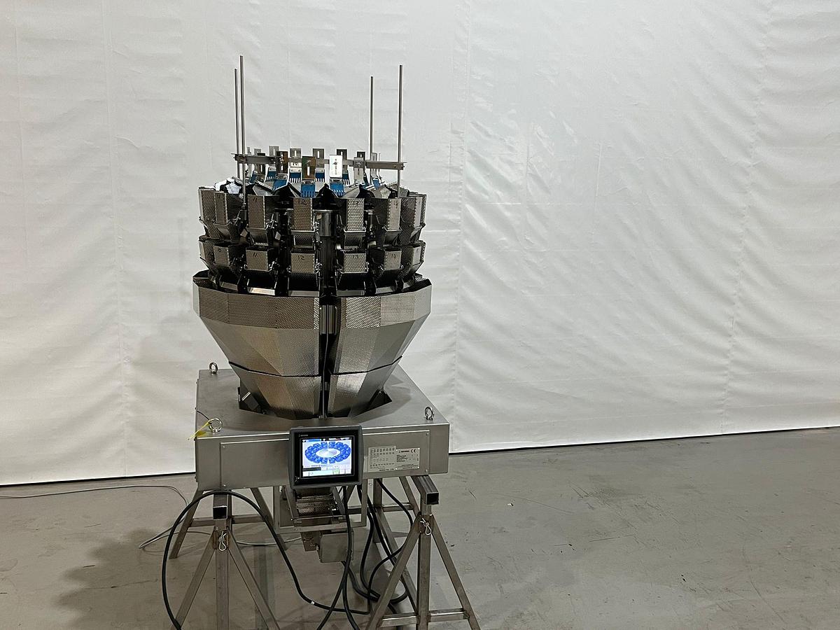 Gebruikt 2017 Ishida Multihead weger, CCW-RVE-216B-1D/15-SS