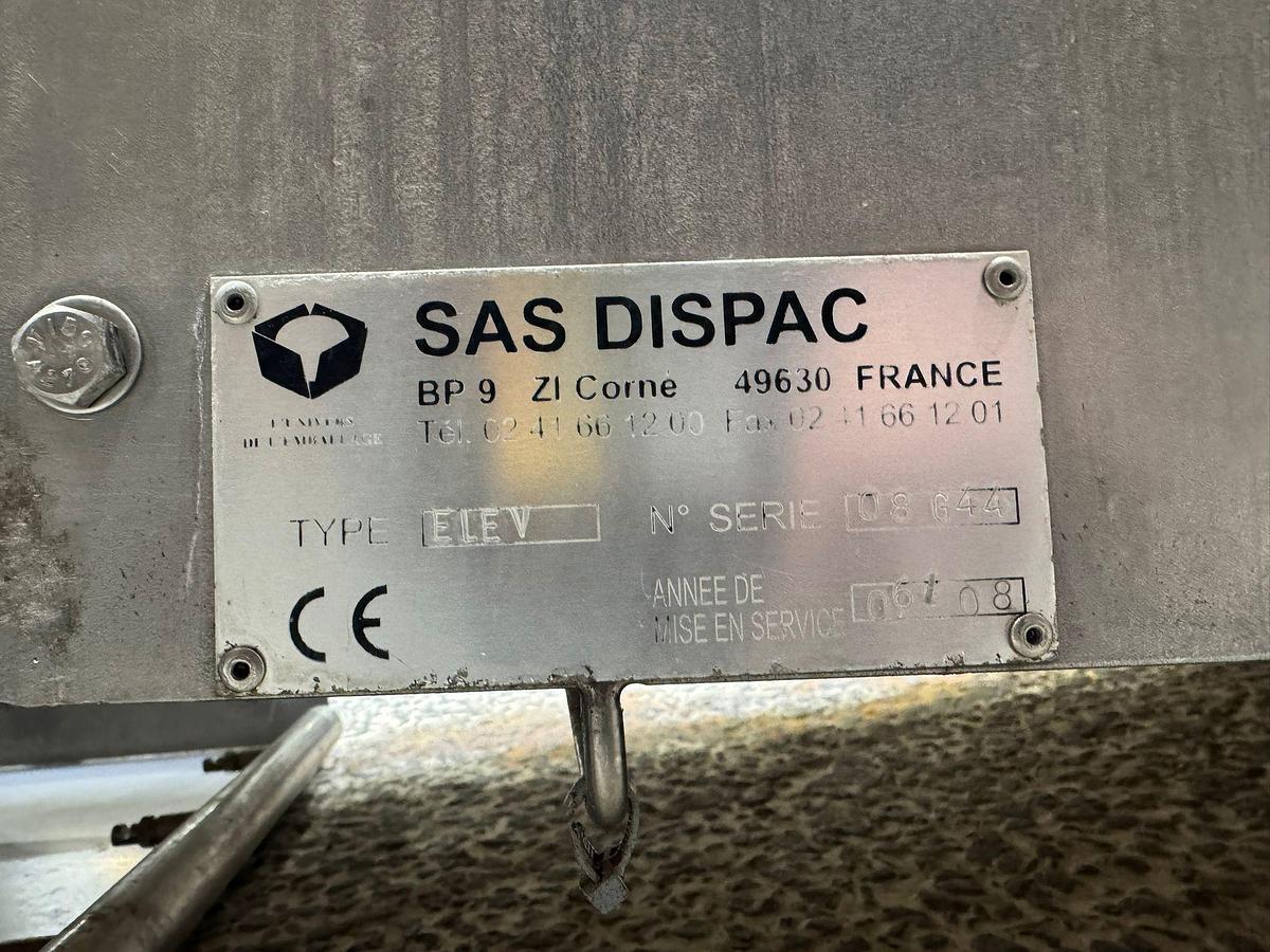 Gebruikt 2008 SAS Dispac Opvoerband, Type Elev