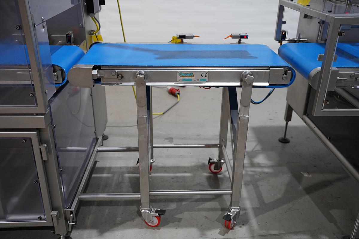 Gebruikt 2006 Groba Kaas ontfoliemachine, type TB454,L-200