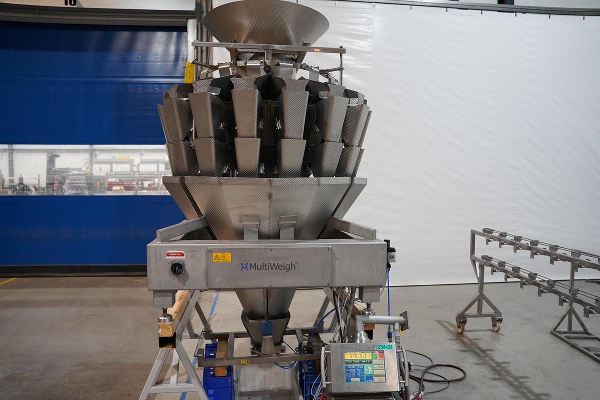 Gebruikt 2003 Multiweigh Multihead weger, type HDW 16-1.5-30kg