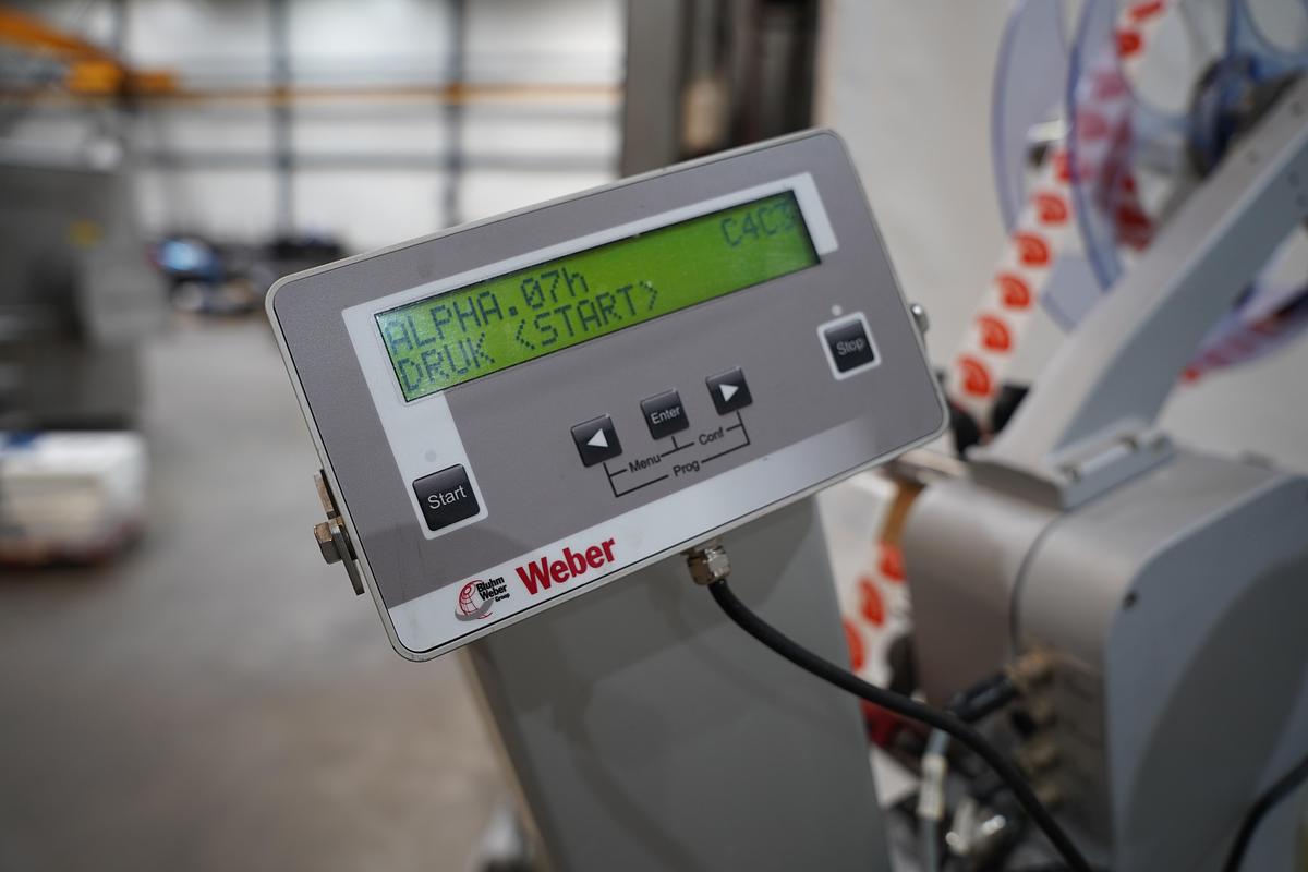 Gebruikt 2015 Weber labelaar