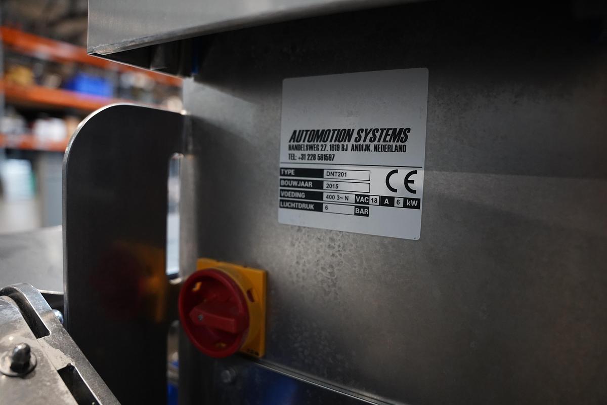 Gebruikt 2011 BG PACK Spa revolver flow packline type BG2800 EWL220-LEFT