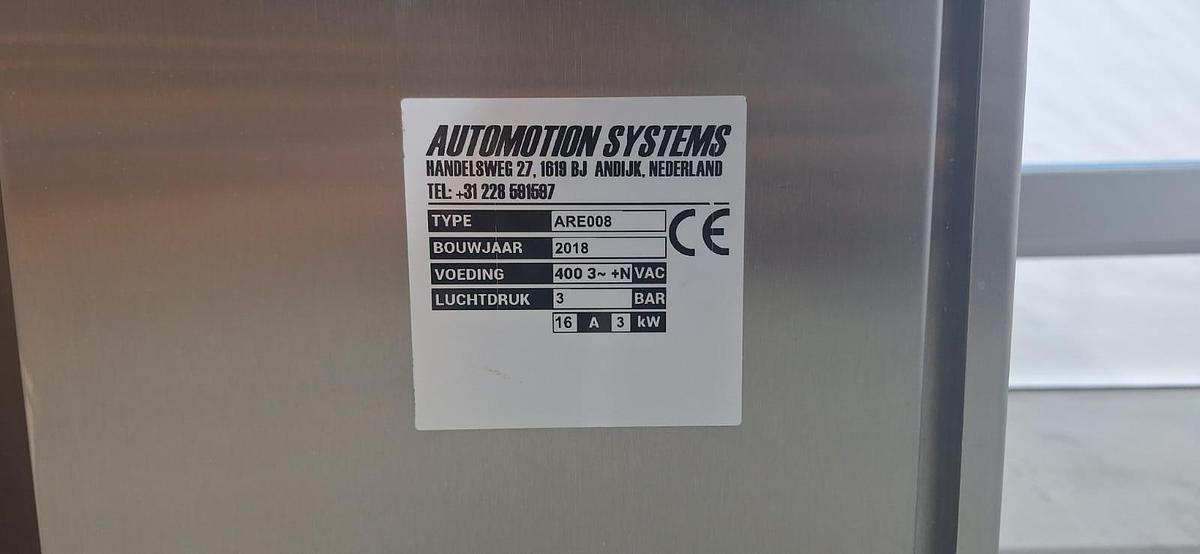 Gebruikt 2018 Automotion Systems ARE008 Stapelaar kaasplakken