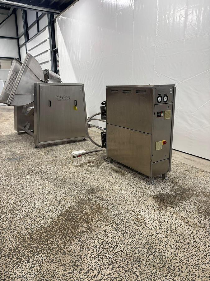 Gebruikt 2010 Glass Wok 300 met stoomregelaar