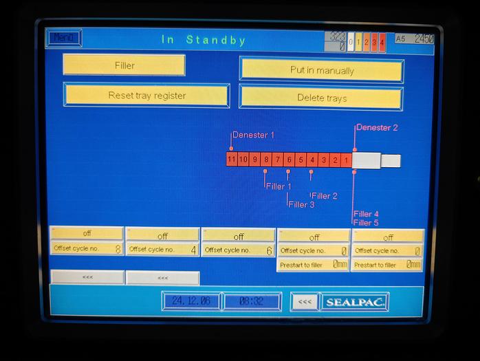 Used 2012 Sealpac Traysealer A5