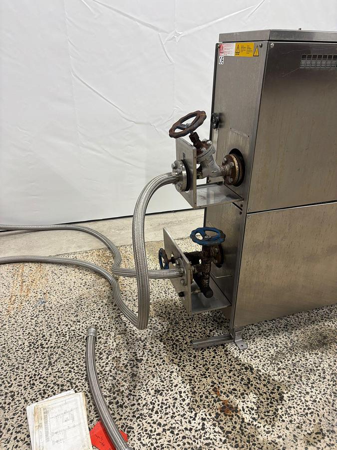 Gebruikt 2010 Glass Wok 300 met stoomregelaar