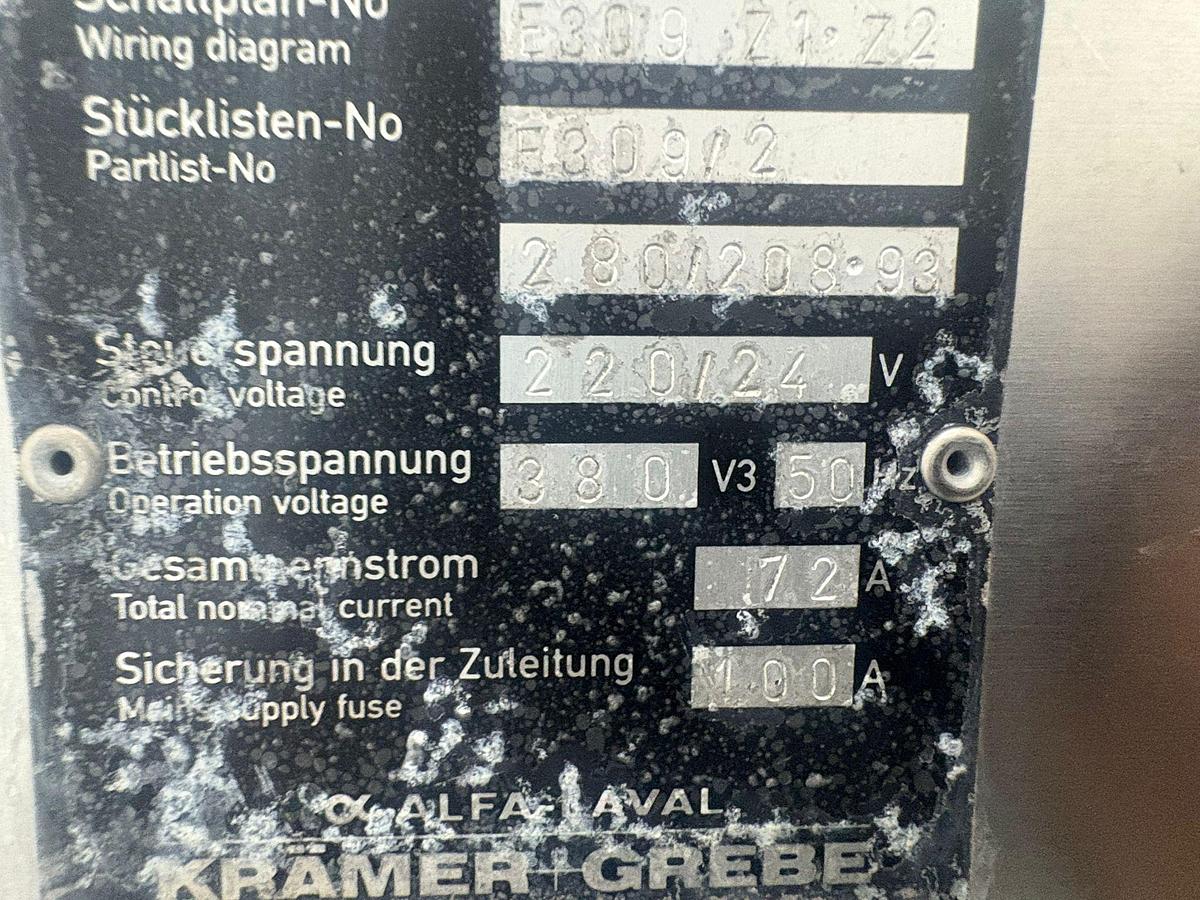 Gebruikt 1993 Kramer Grebe Vleesmolen, type: WW 160