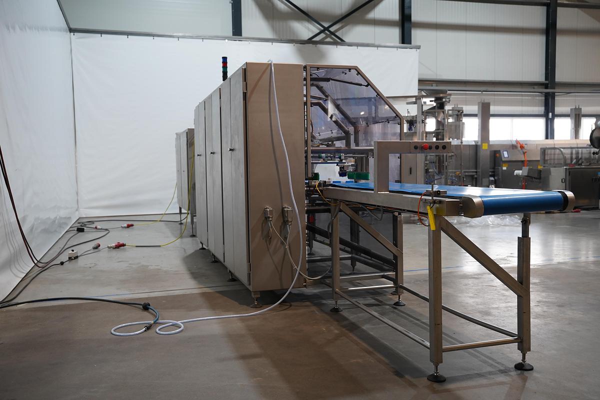 Gebruikt 2006 Groba Kaas ontfoliemachine, type TB454,L-200