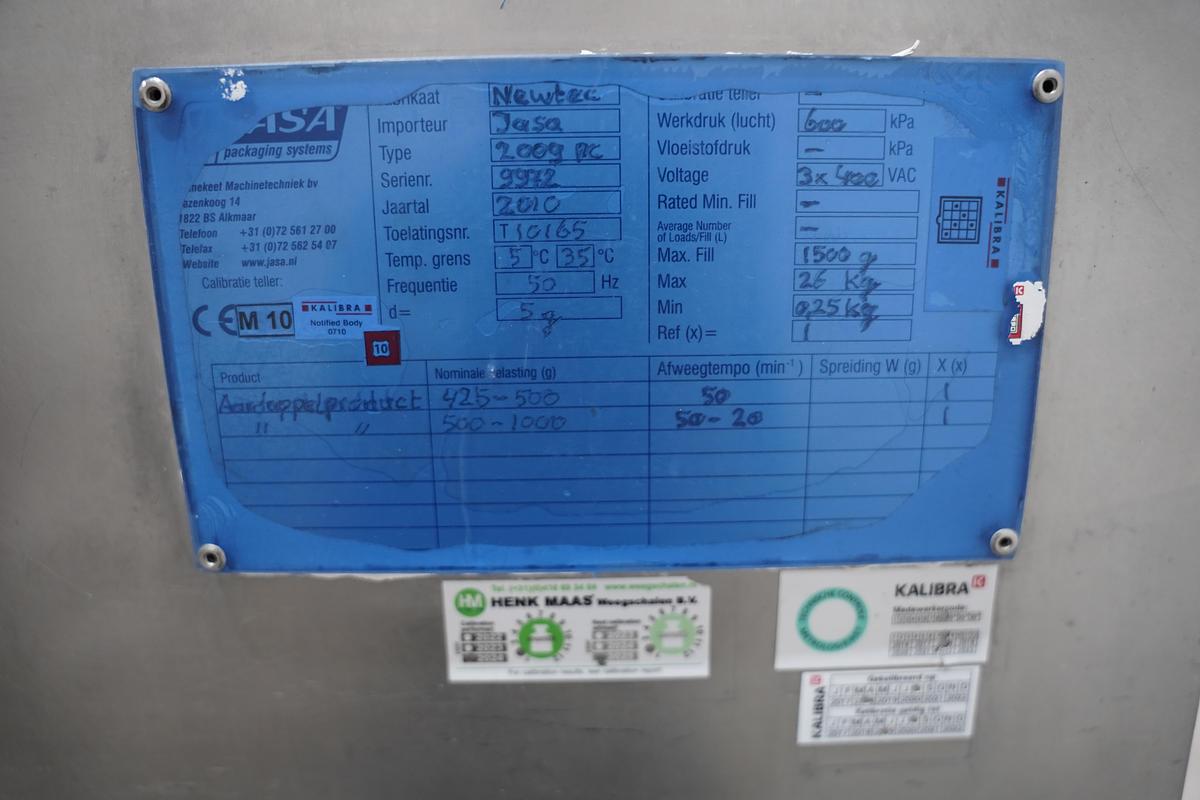 Gebruikt 2009 Newtec lineair weger