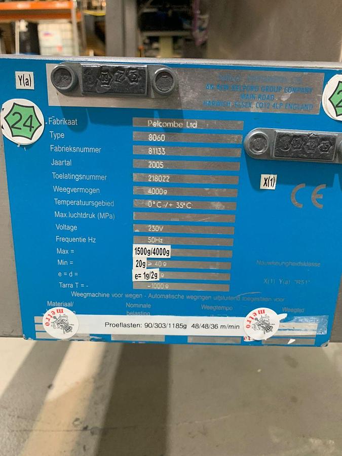 Gebruikt 2005 Delford Checkweger & Thermo labeller