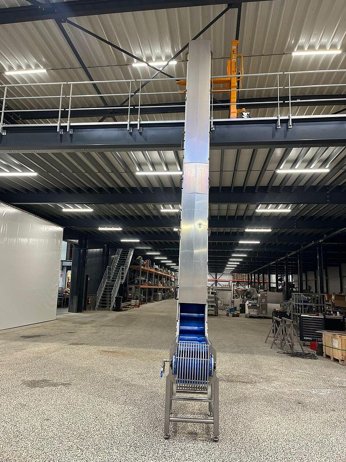 Gebruikt RVS Opvoerband