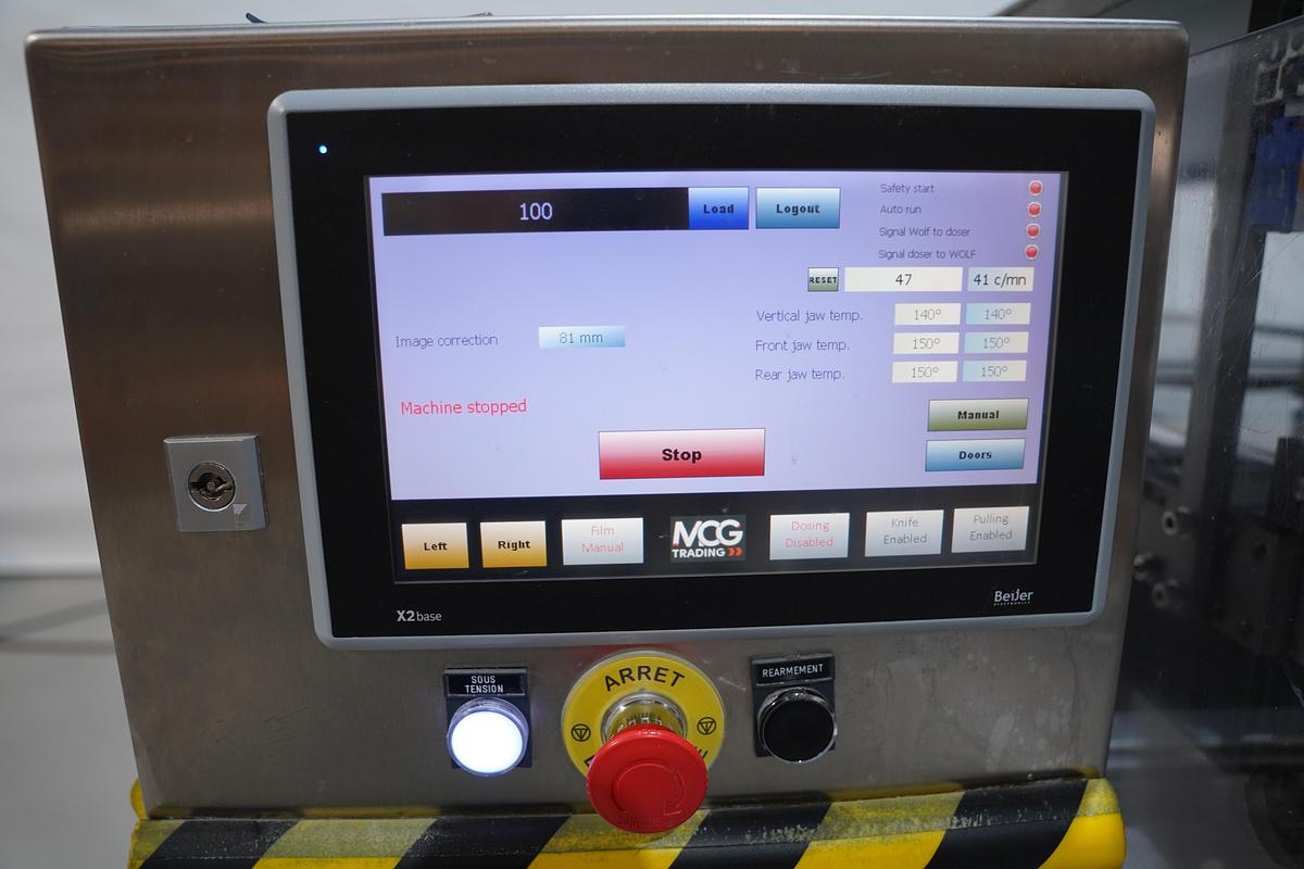 Gebruikt 2000 Wolf-Valmartin verticale verpakkingsmachine