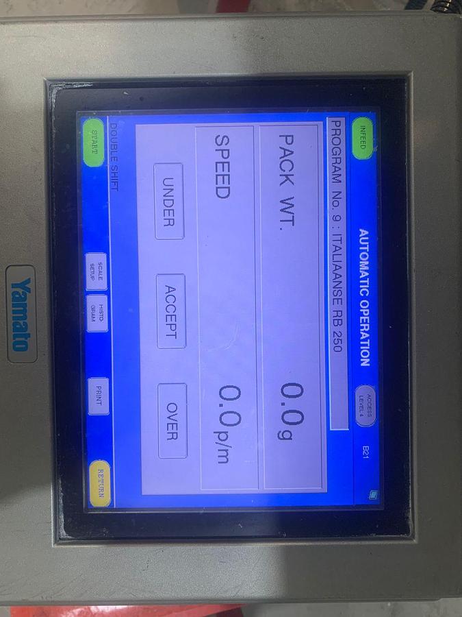 Used Yamato Dataweigh Multihead weger, ADW 514-SWH