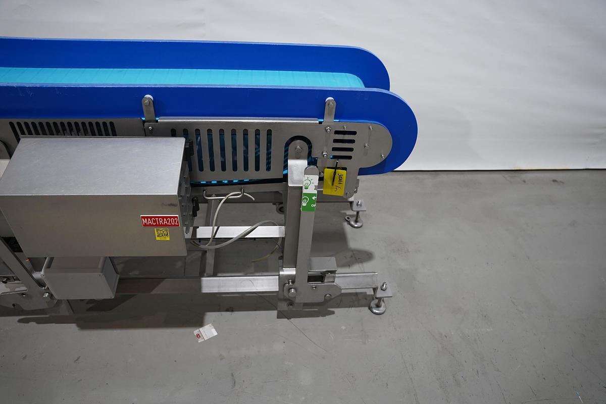 Gebruikt NN RVS transportband, verrijdbaar