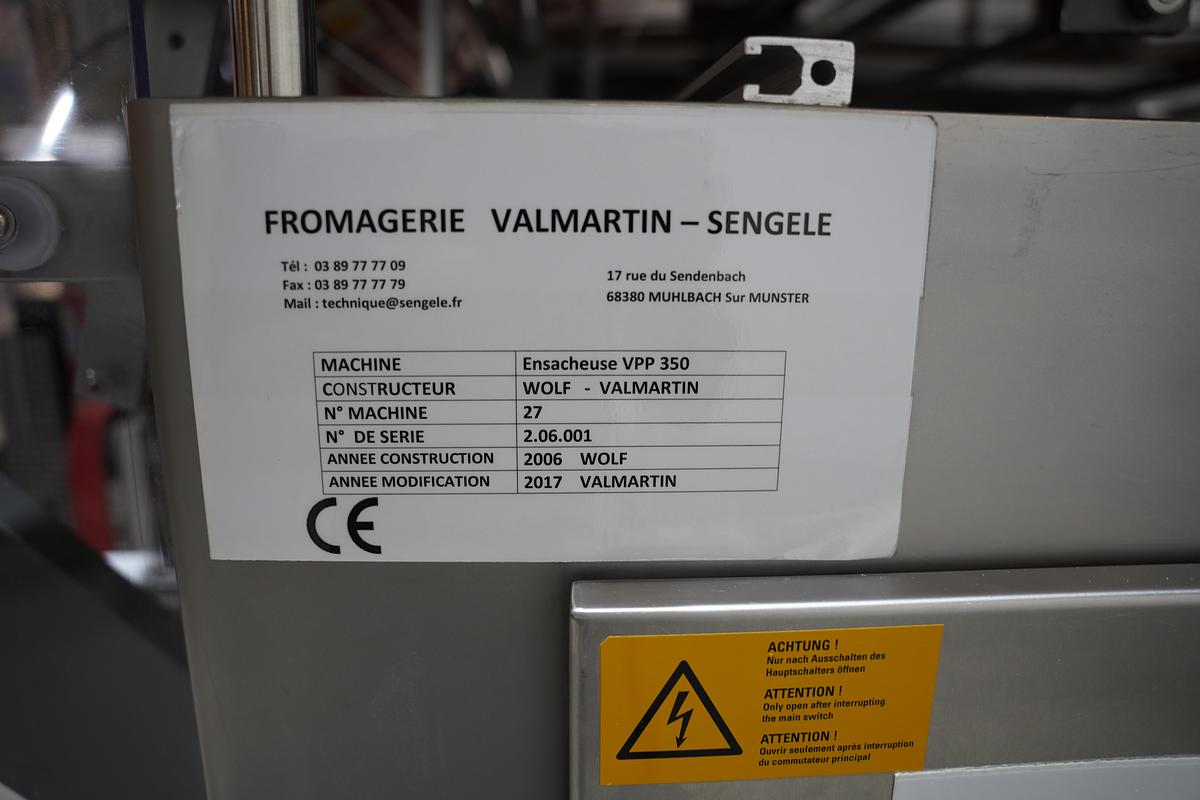 Gebruikt 2006 Wolf-Valmartin verticale verpakkingsmachine