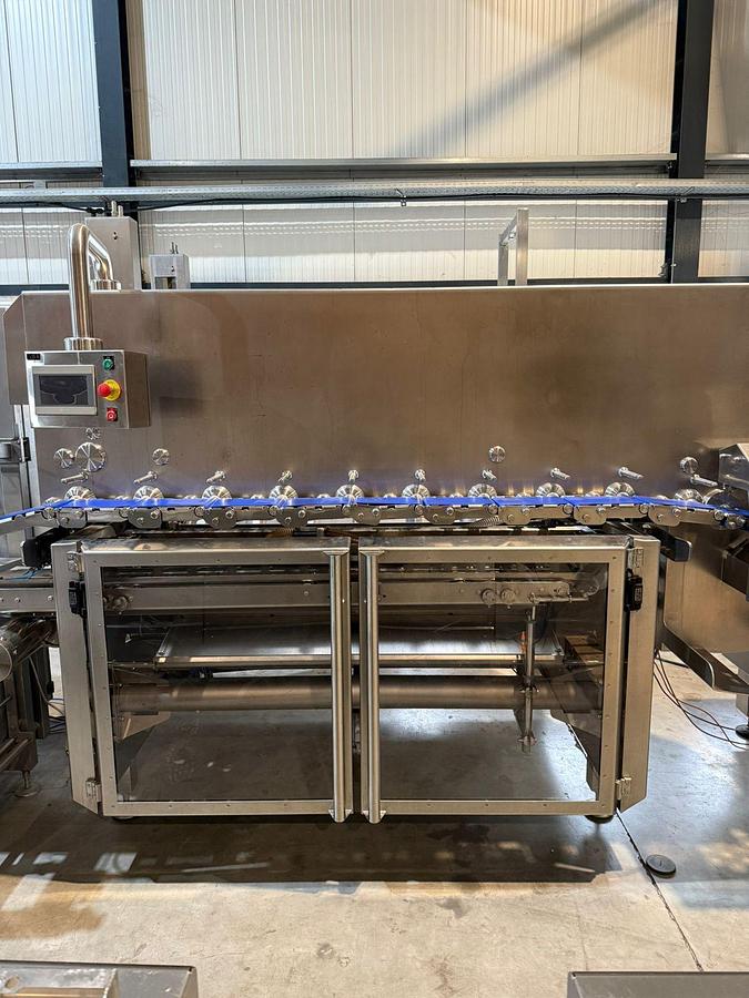 Gebruikt 2011 BG PACK Spa revolver flow packline type BG2800 EWL220-LEFT