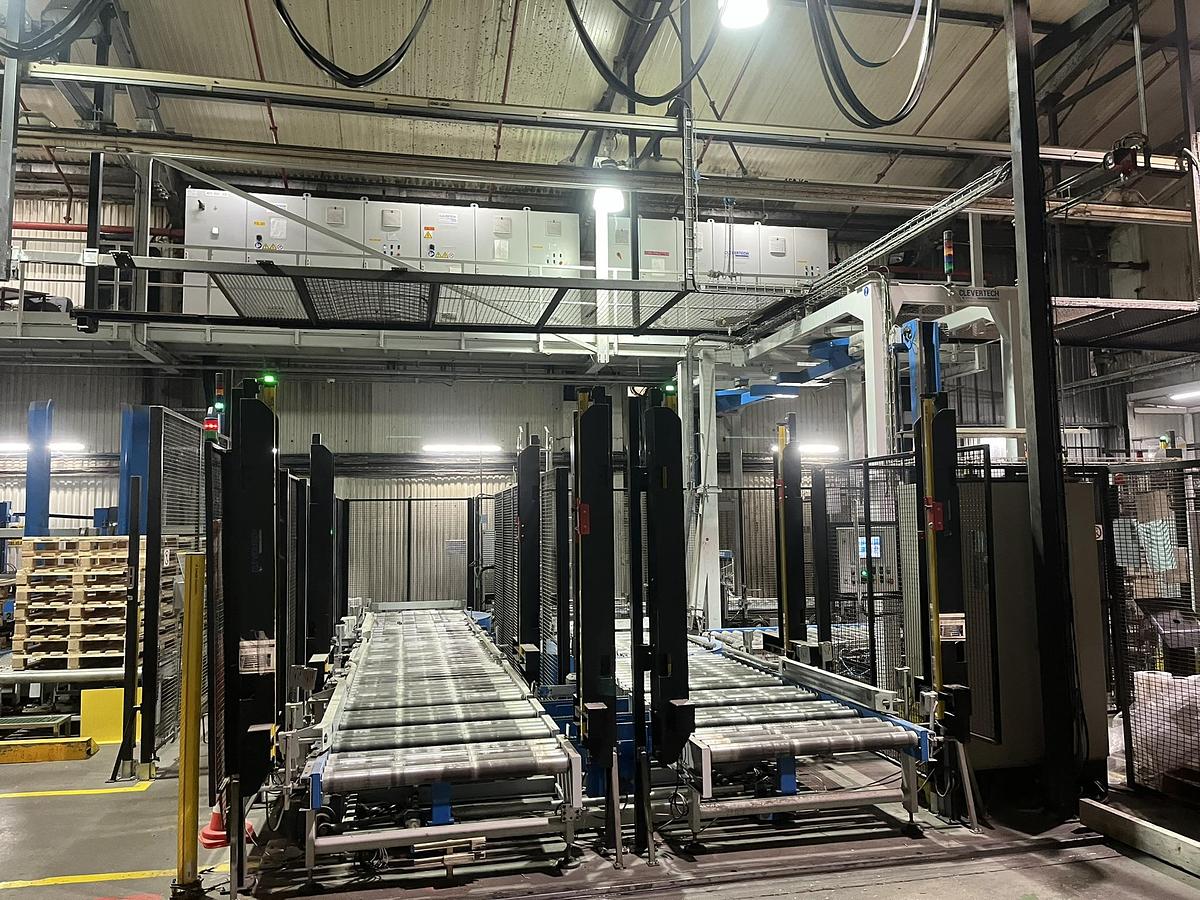 Gebruikt 2019 Clevertech Complete lijn Palletiser, type  AC422 HS1