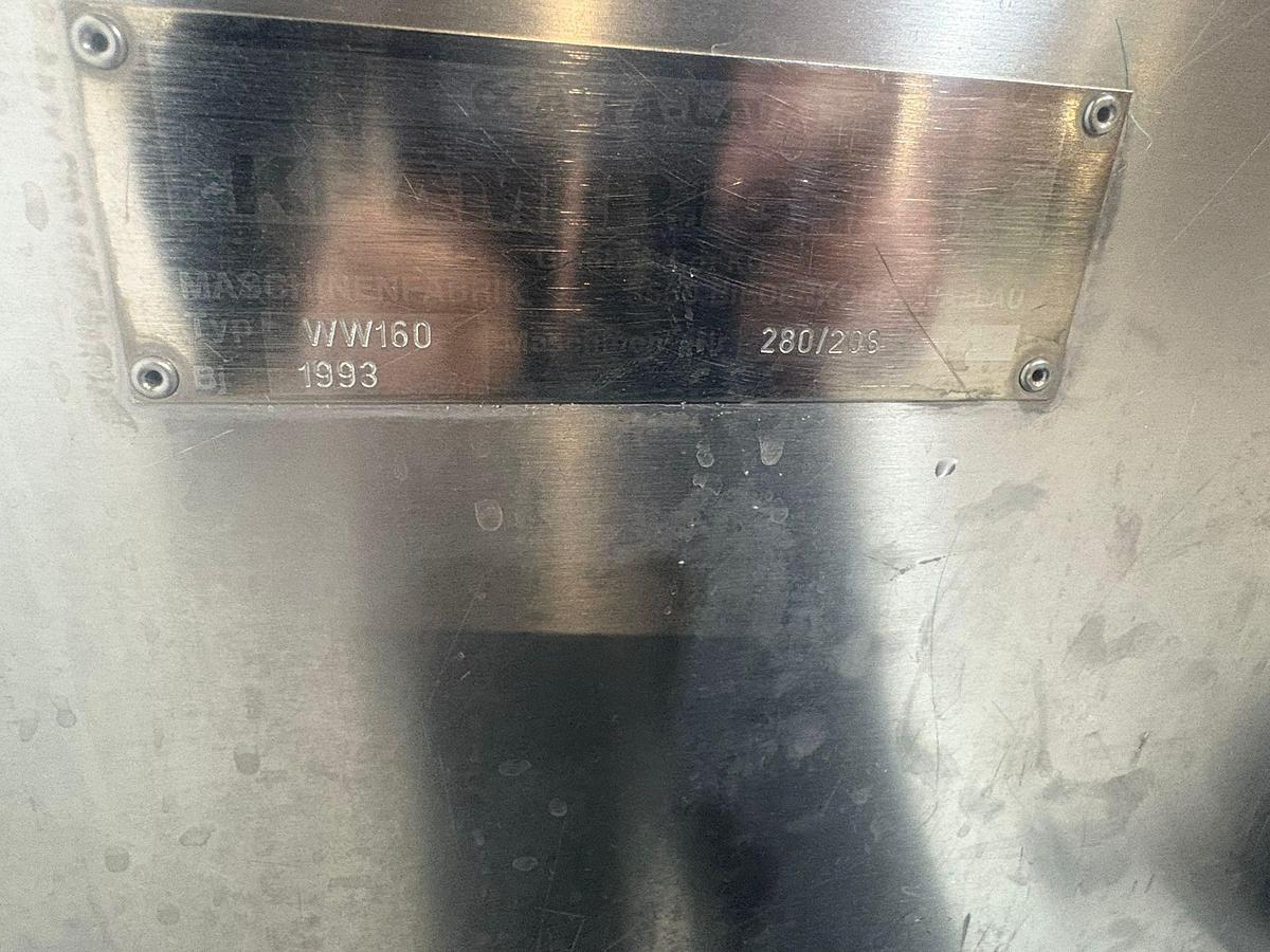 Gebruikt 1993 Kramer Grebe Vleesmolen, type: WW 160