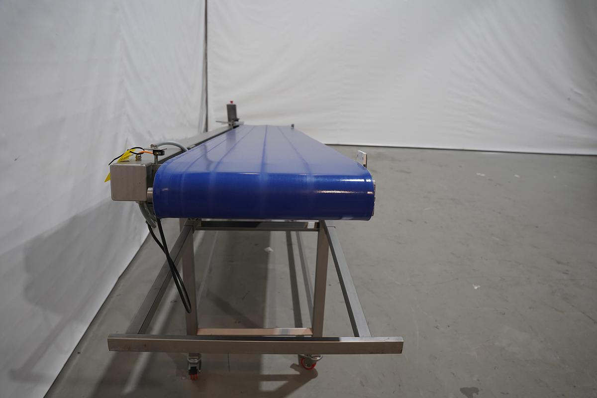 Gebruikt 2005 Groba RVS transportband, Type TB 504