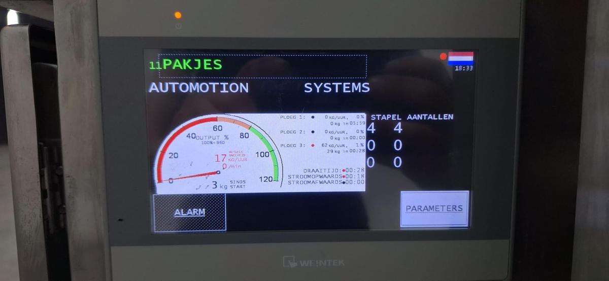 Gebruikt 2014 Automotion Systems FST204 Stapelaar kaasplakken
