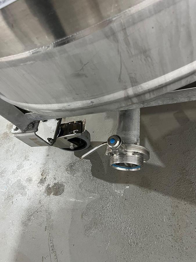 Used - RVS tank/mobiel/roerwerk