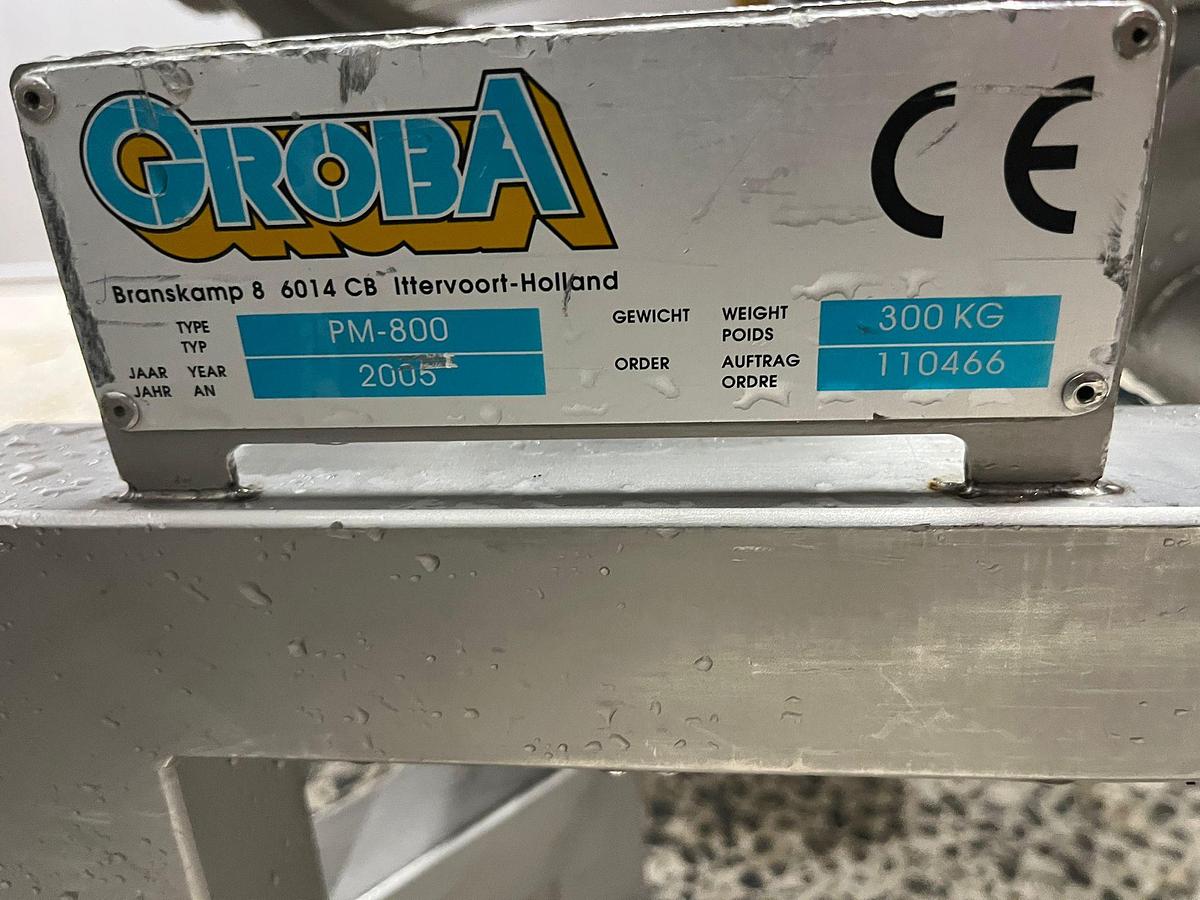 Gebruikt 2005 Groba Mengtrommel, Type PM-800