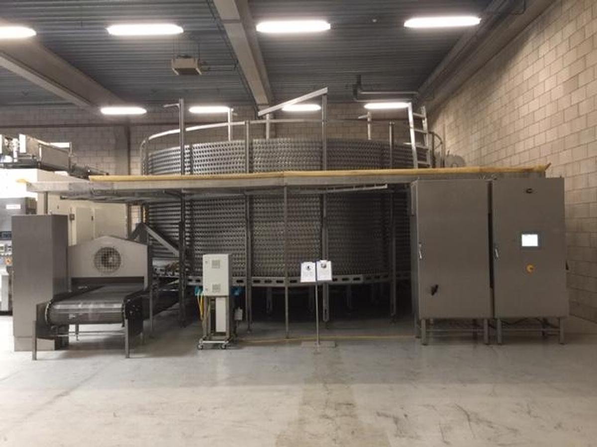 Gebruikt 2009  Frigoscandia/JBT  GYRoCOMPACT M10/3+1-08-30-29+9-NW-CR-SD spiraalvriezer.